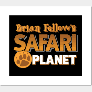 Brian Fellow's Safari Planet - logo Posters and Art